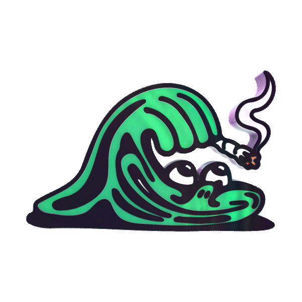 Wavvy Wave Character Green