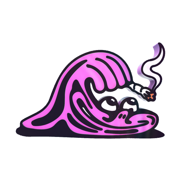 Wavvy Wave Character Pink