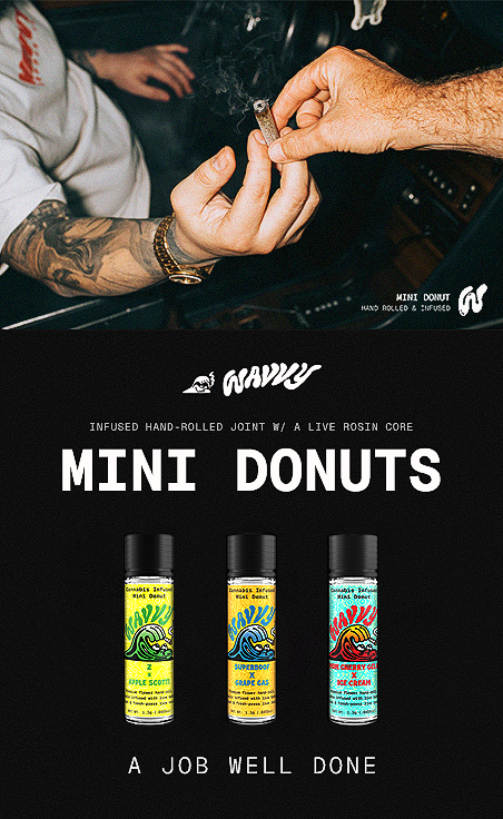 Mini Donuts Launch - Infused Preroll